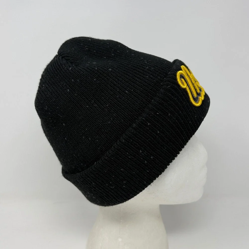 UCLA Bruins Black Knit‎ Beanie Hat New Era Embroidered Logo Wool Blend